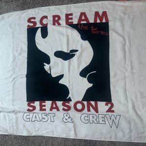 Official Scream TV Series Cast & Crew Towel